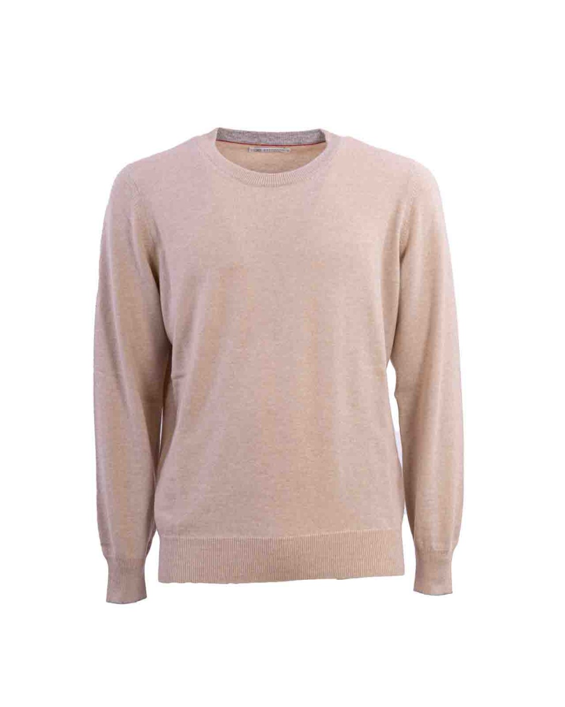 shop BRUNELLO CUCINELLI  Pull: Brunello Cucinelli maglia in cashmere.
Girocollo in maglia a coste.
Maniche lunghe.
Polsini e fondo in maglia a costine.
Maglia rasata.
Vestibilità regolare.
Composizione: 100% Cashmere.
Fabbricato in Italia.. M2200100-CS396 number 138678